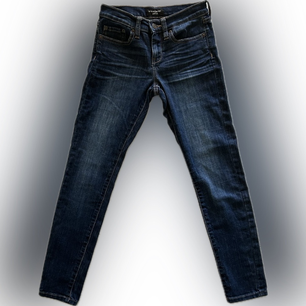 Banana Republic Skinny Fit Petite Dark Wash Jeans 24P